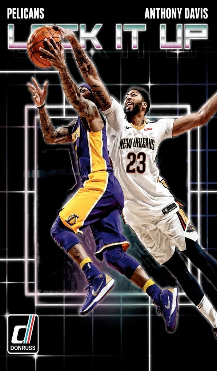2018 Panini Donruss Anthony Davis #5 card
