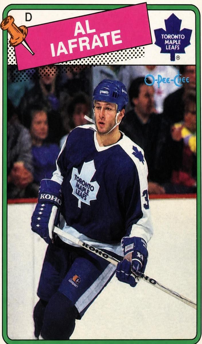 1988 O-Pee-Chee Al Iafrate #71 card