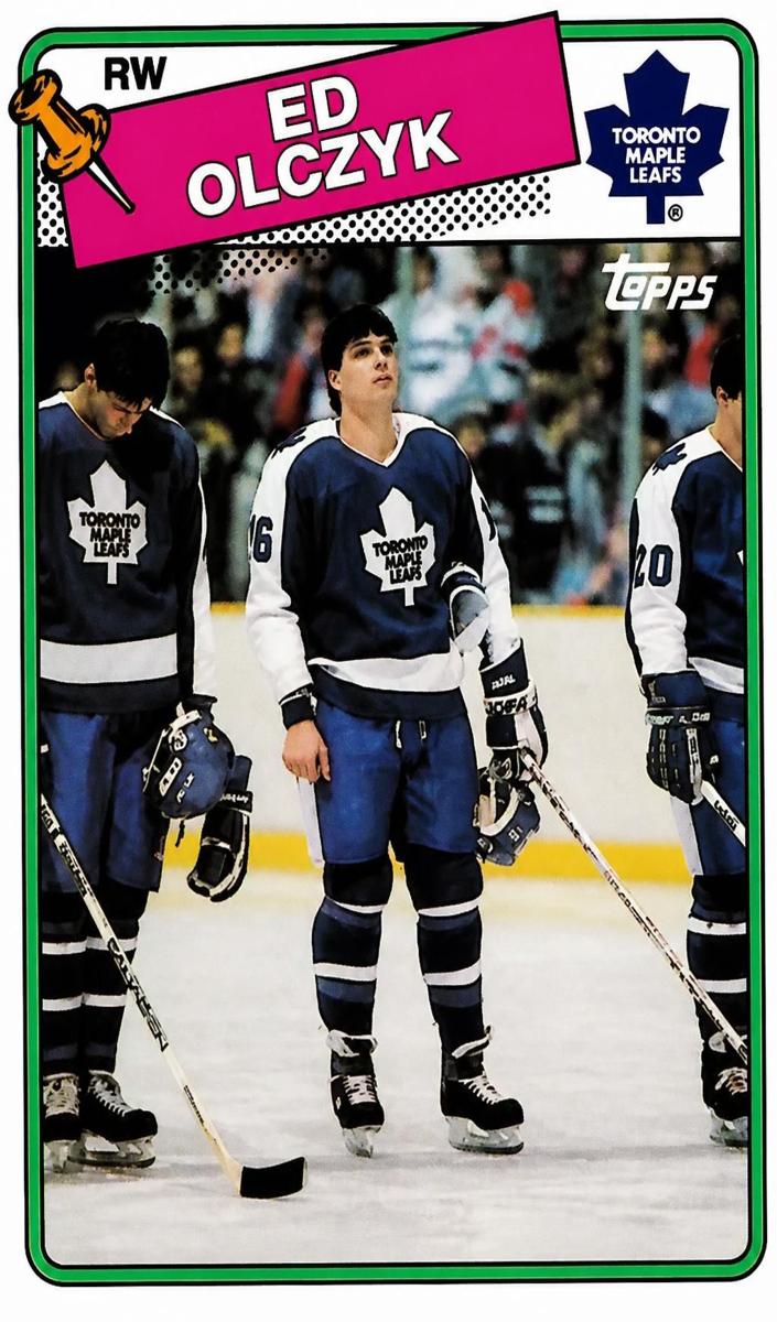 1988 Topps Ed Olczyk #125 card