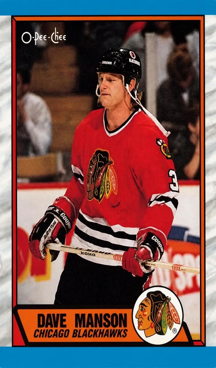 1989 O-Pee-Chee Dave Manson #150 card