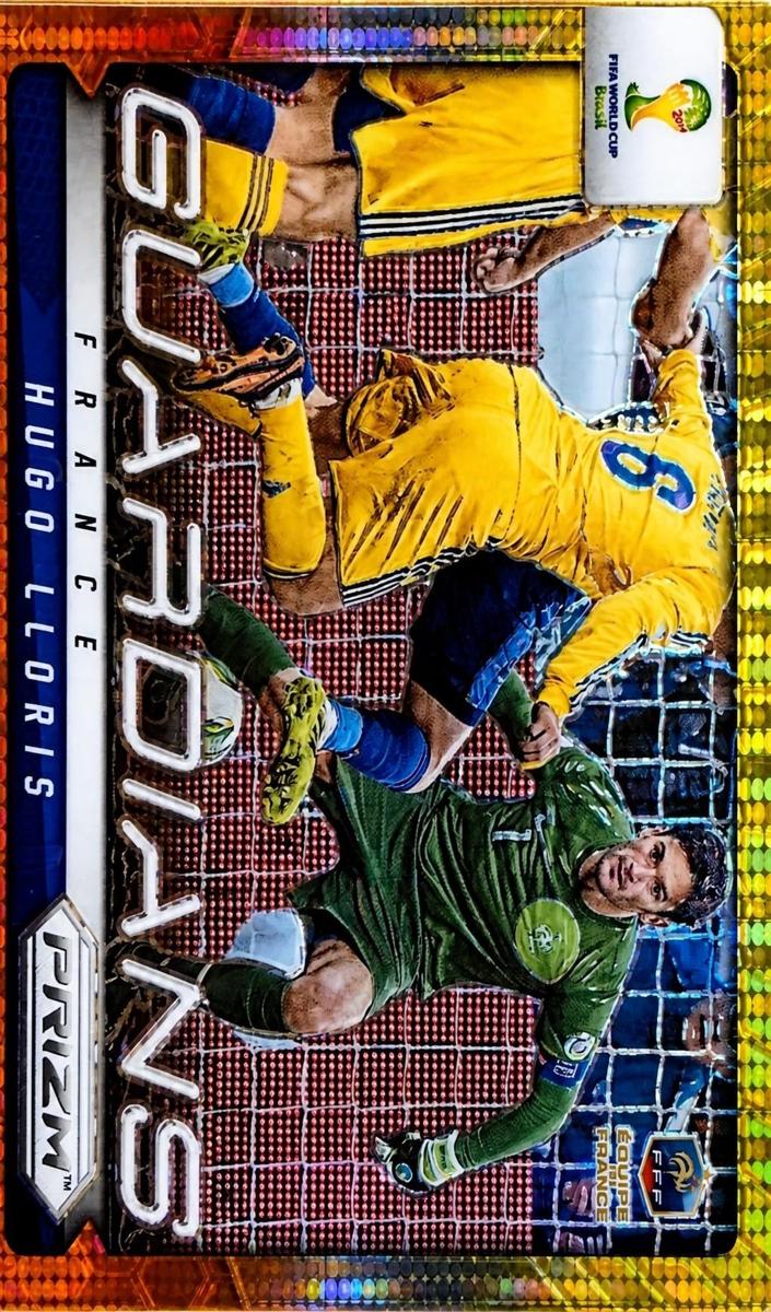 2014 Hugo Lloris [Yellow & Red Pulsar] #11