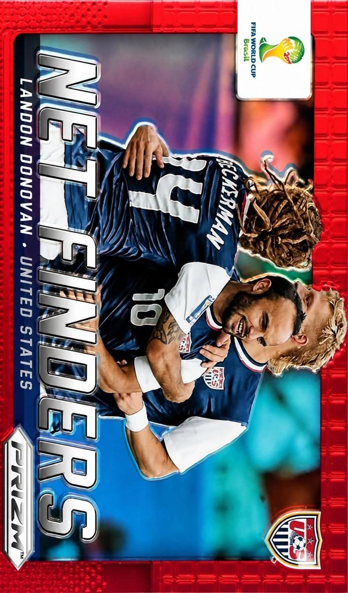 2014 Panini Prizm World Cup Landon Donovan [Red] #25 card