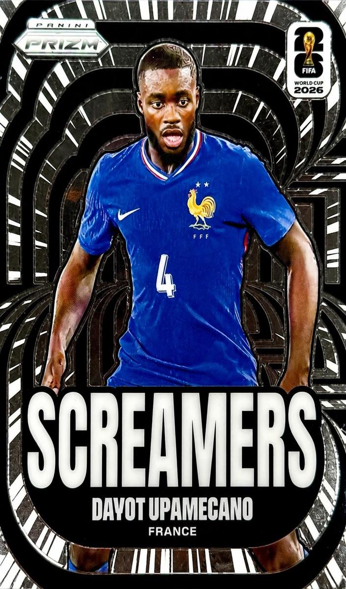 2026 Panini Prizm FIFA World Cup Dayot Upamecano #21 card