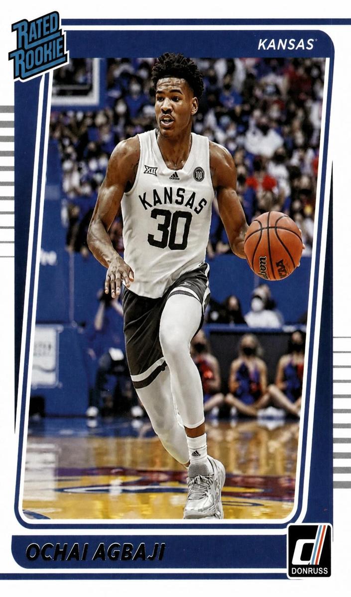 2022 Panini Chronicles Draft Picks Ochai Agbaji #20 card