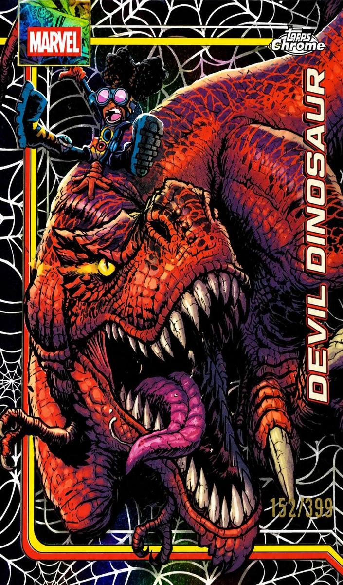 2026 Devil Dinosaur [Spider-Web Refractor] #110