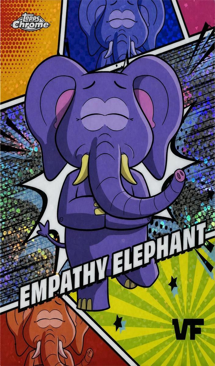 2025 Empathy Elephant [Orange Speckle] #MSS-9