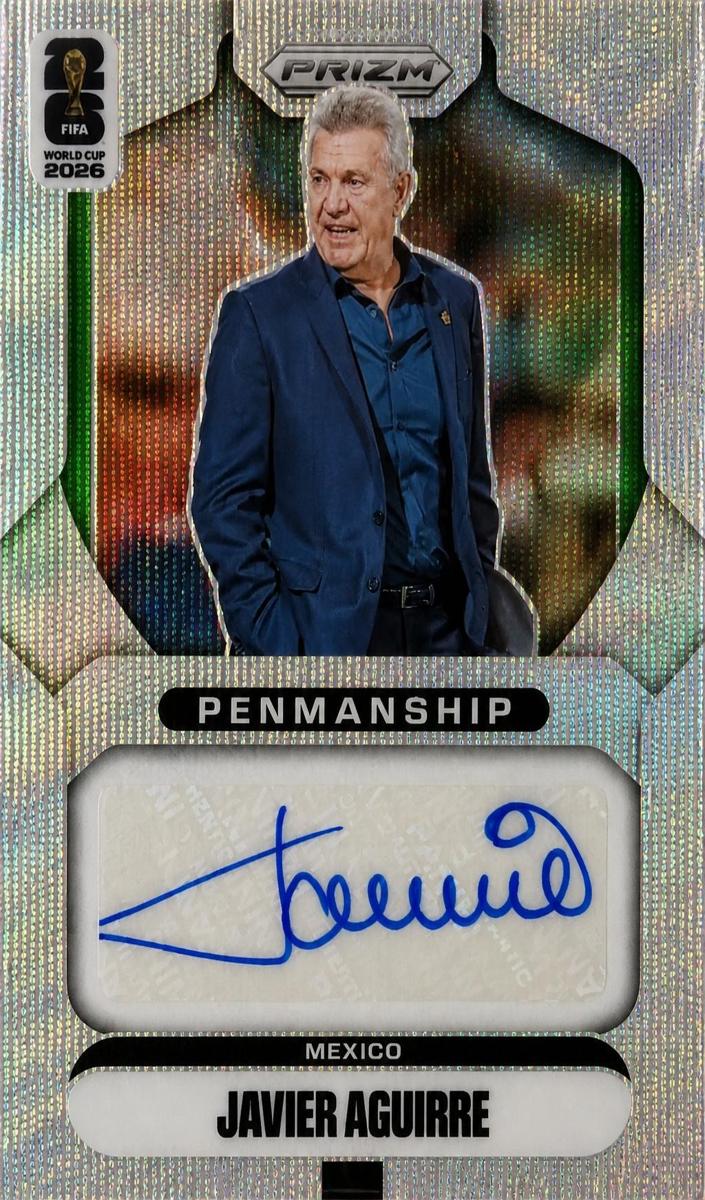 2026 Panini Prizm FIFA World Cup Javier Aguirre #P-JA card