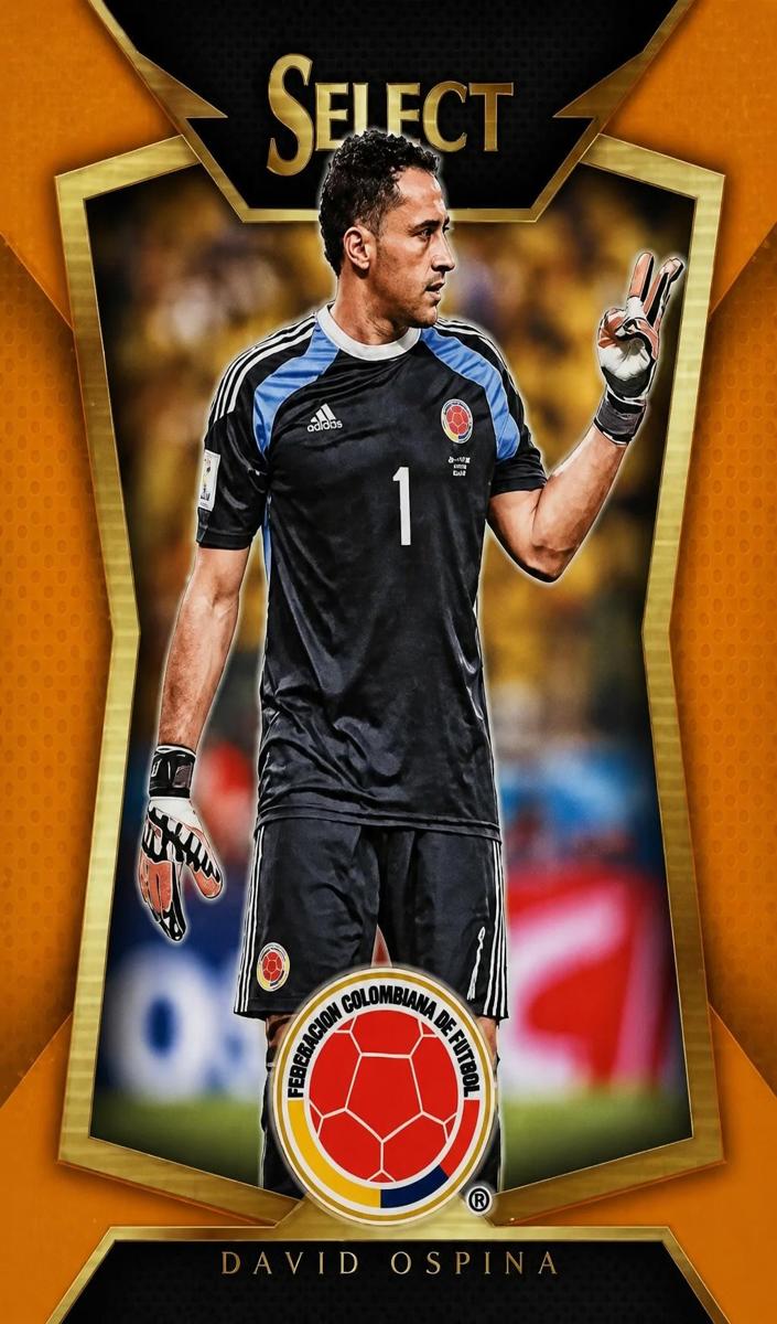 2015 Panini Select David Ospina [Orange] #76 card