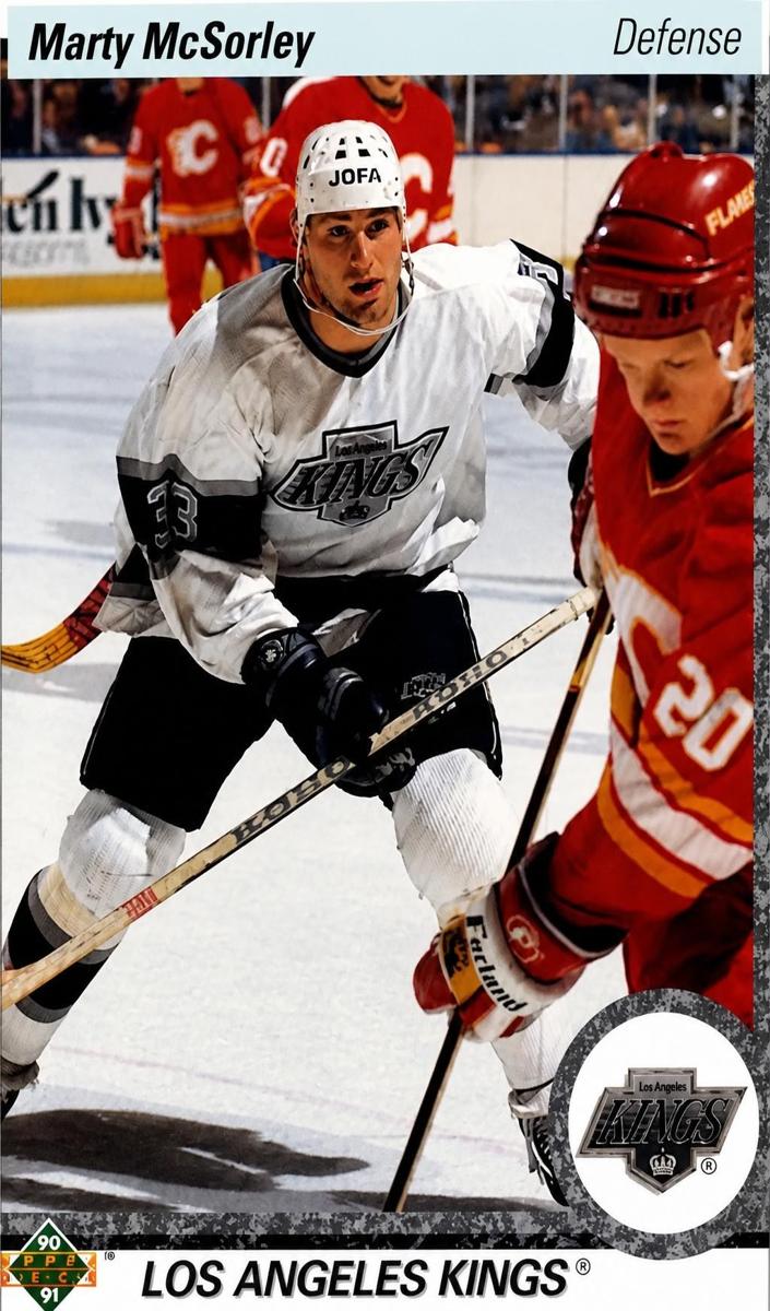 1990 Upper Deck Marty McSorley #212 card