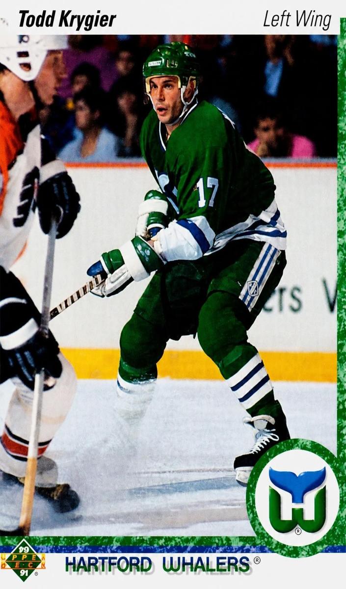 1990 Upper Deck Todd Krygier #417 card