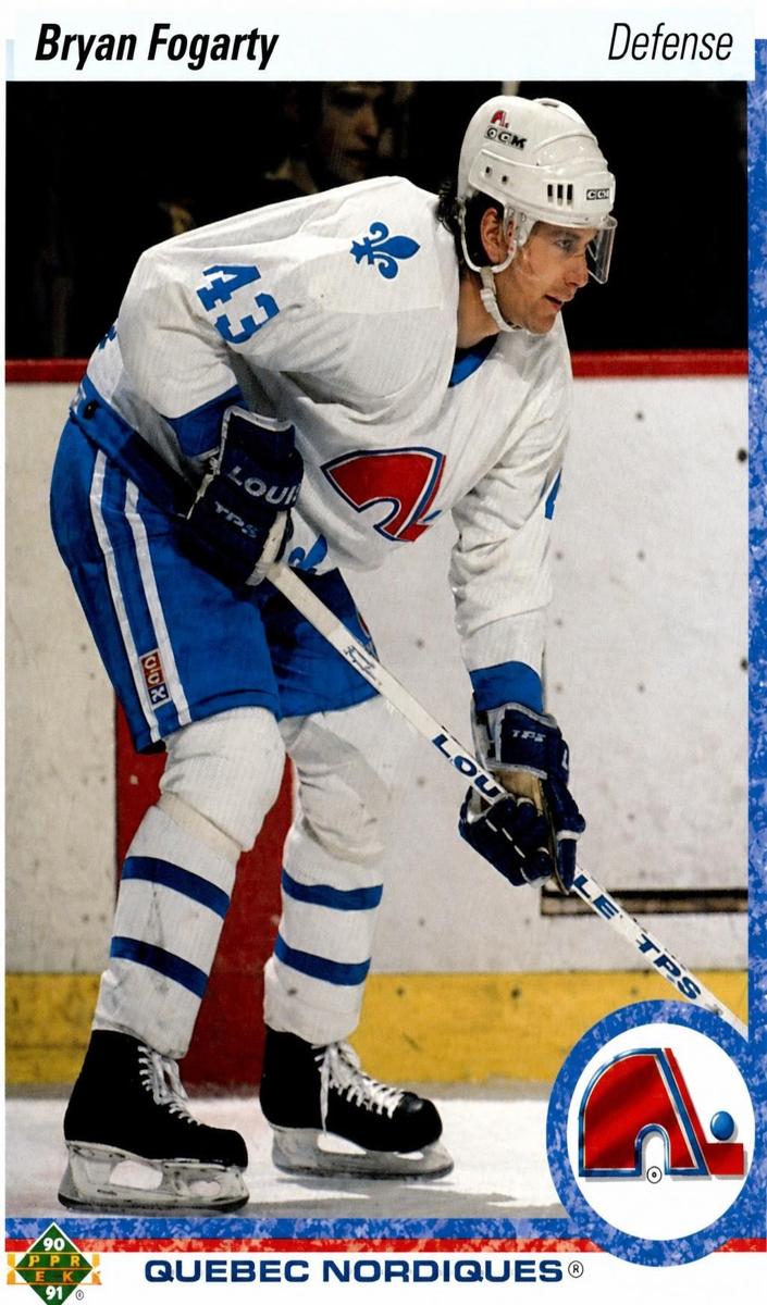 1990 Upper Deck Bryan Fogarty #548 card
