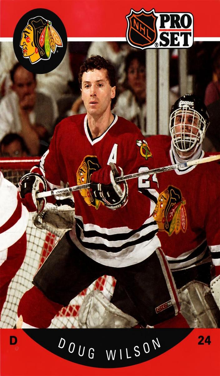1990 Pro Set Doug Wilson #63 card