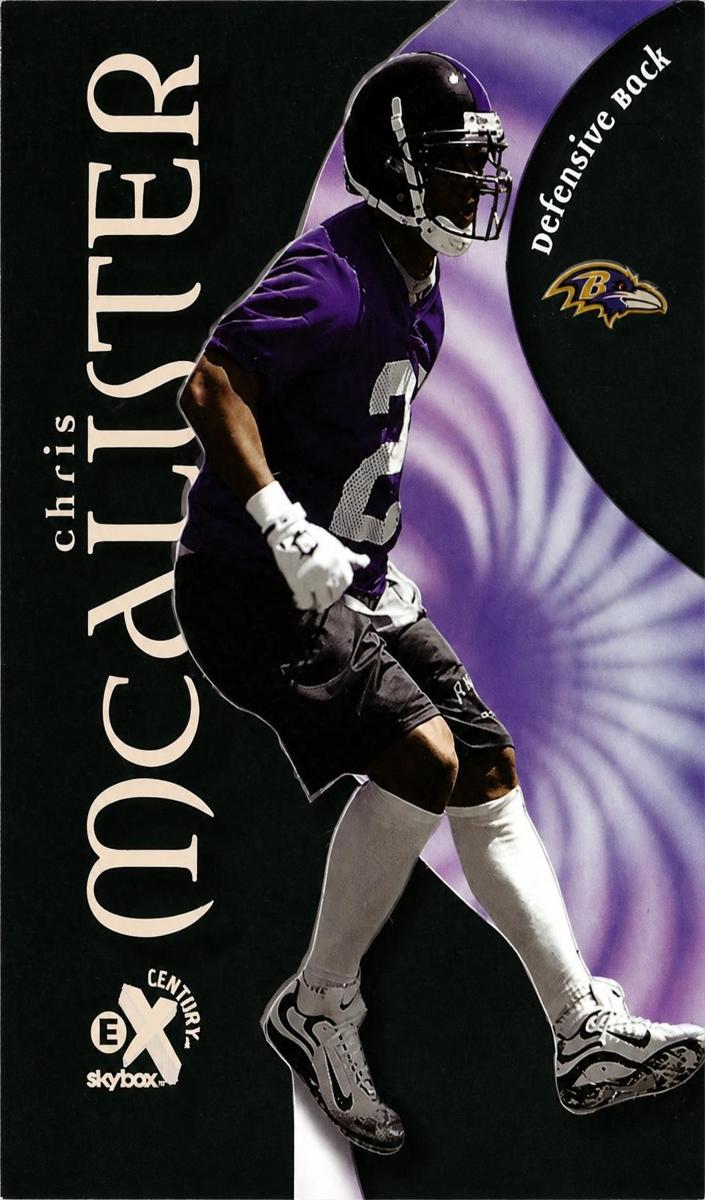1999 Chris McAlister #82