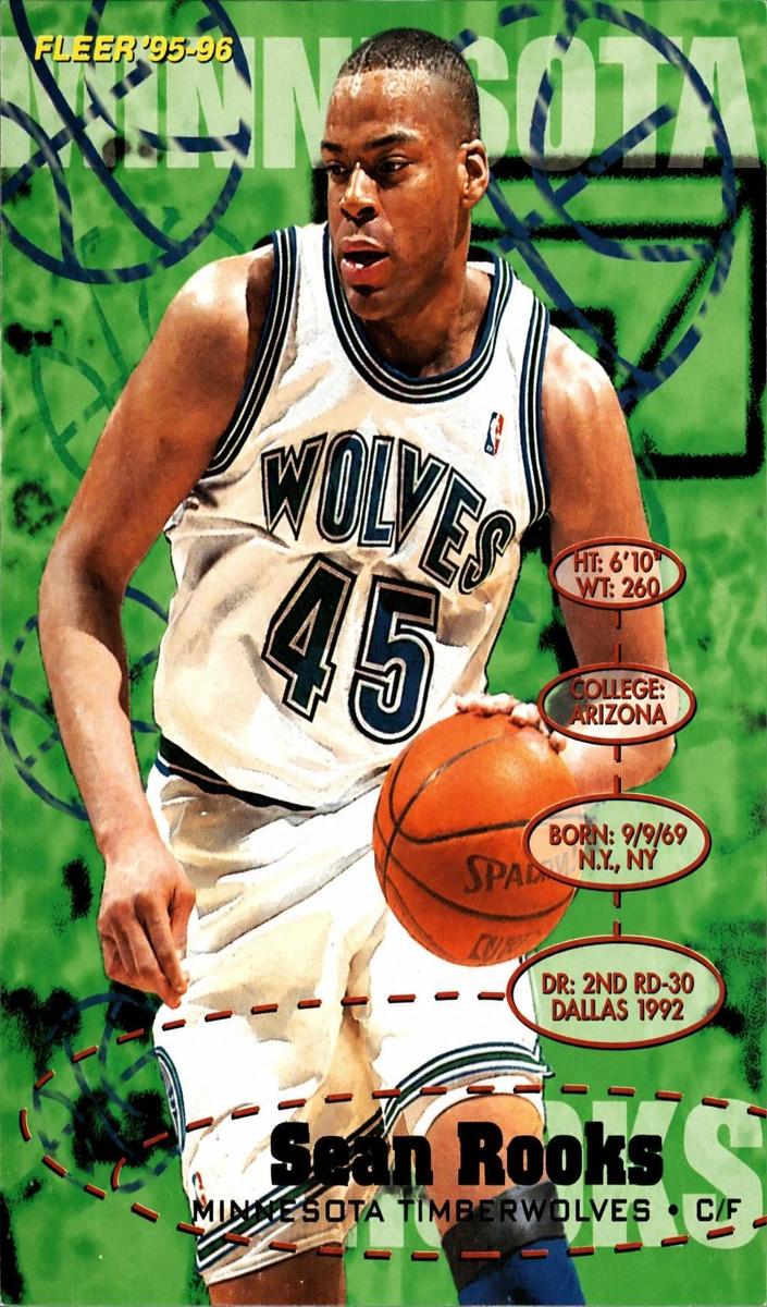 1995 Fleer Sean Rooks #110 card