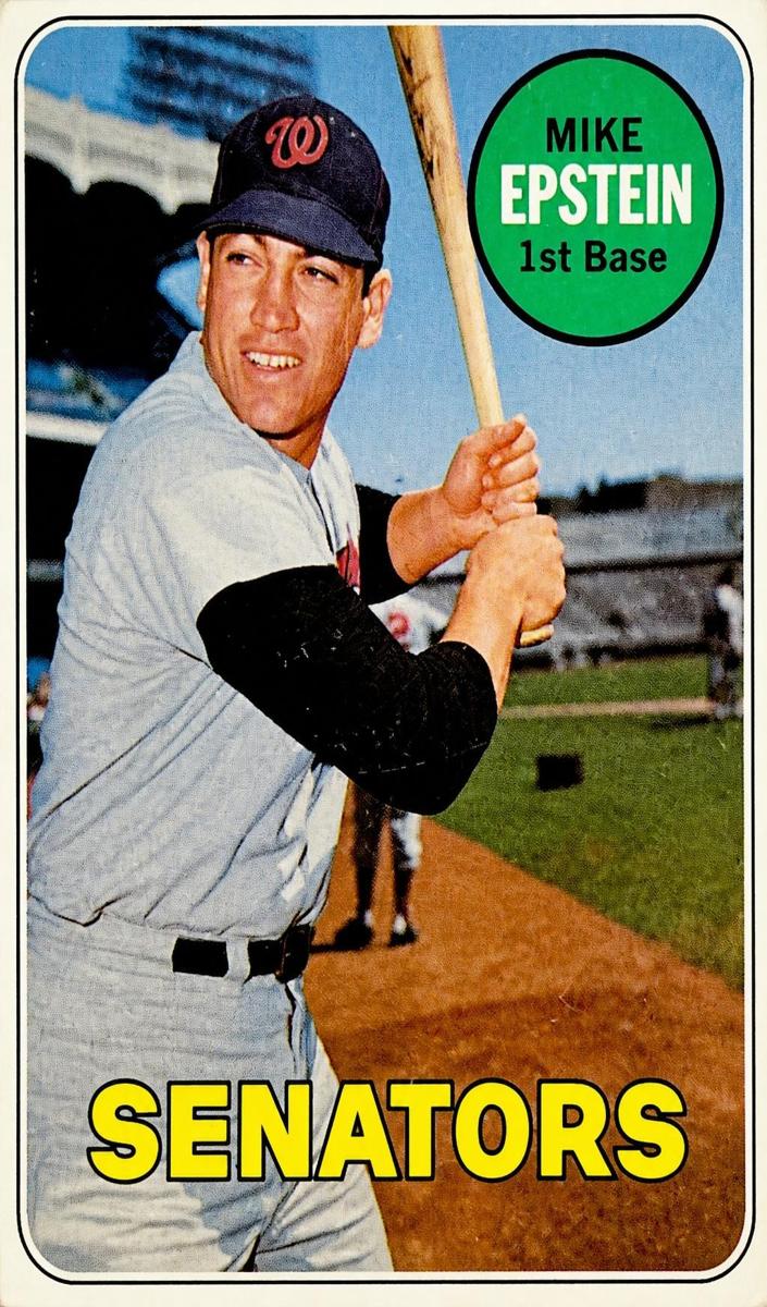 1969 Topps Mike Epstein #461 card