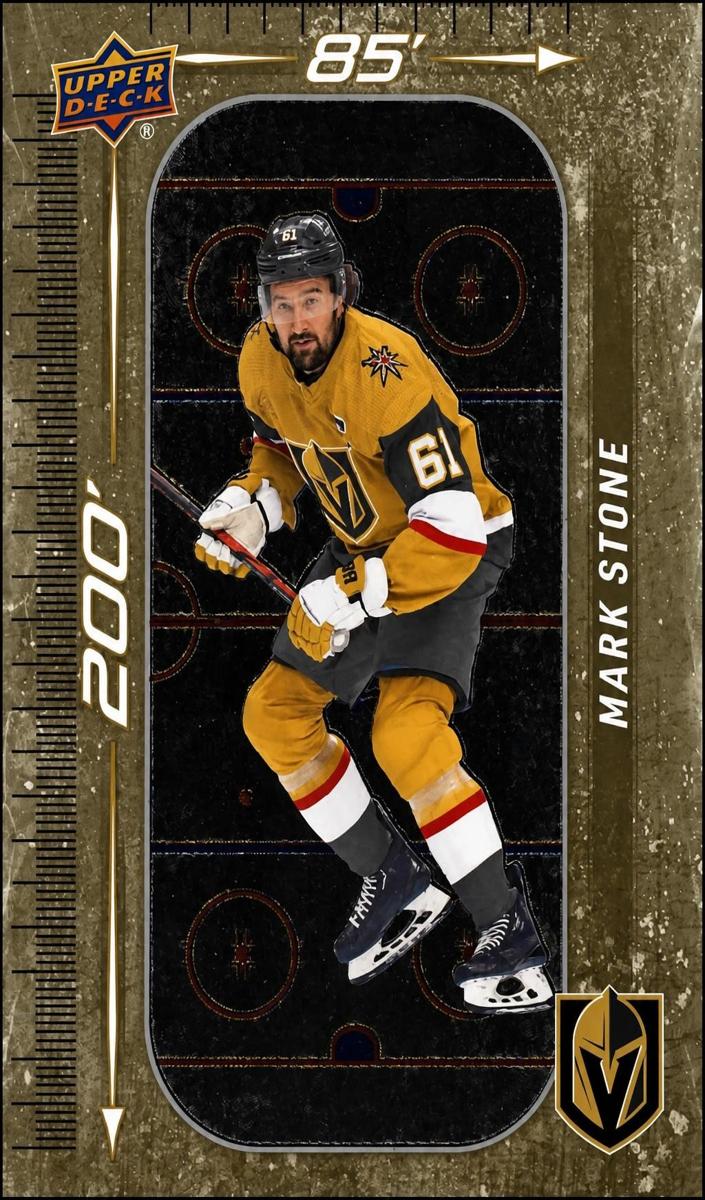 2023 Upper Deck Mark Stone [Gold] #DM-10 card