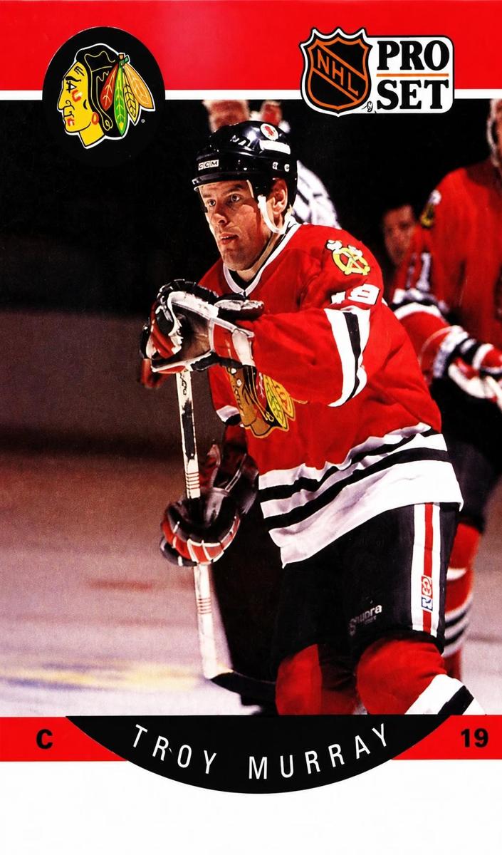 1990 Pro Set Troy Murray #57 card