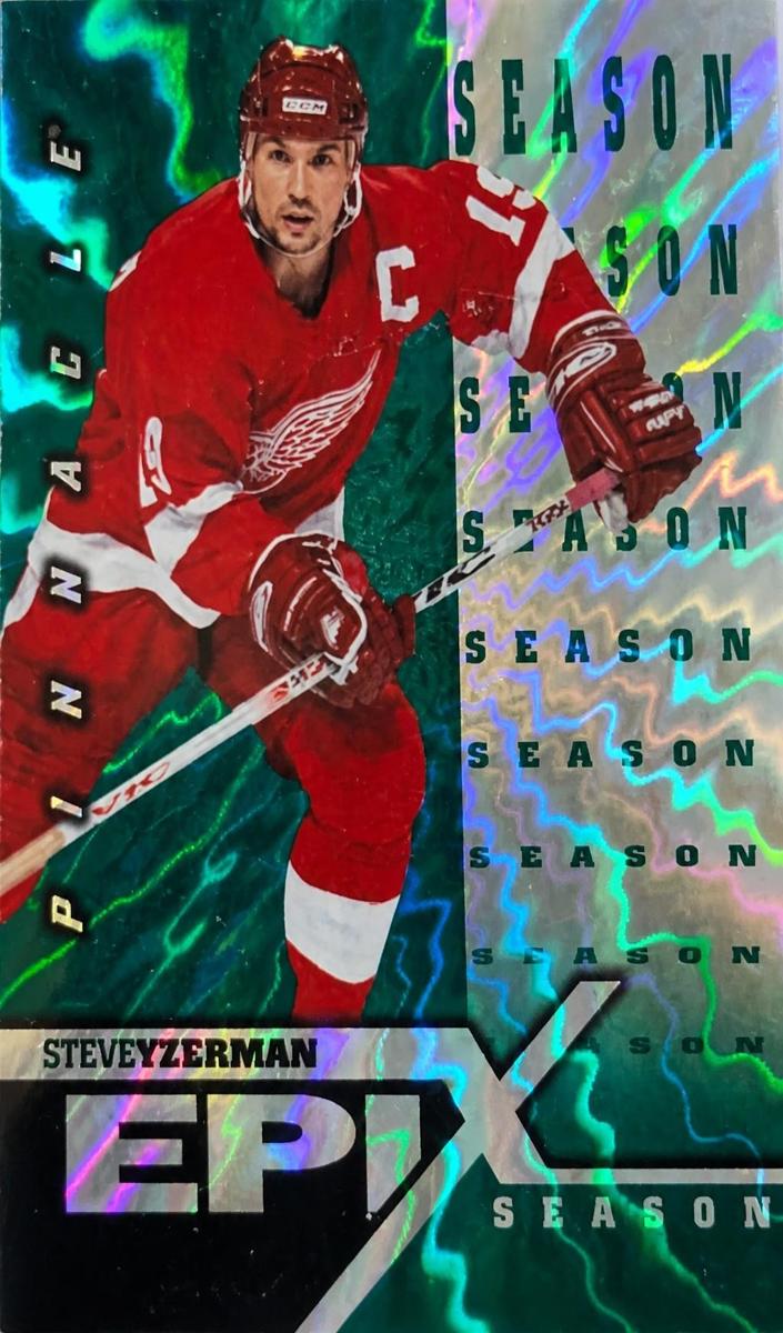 1997 Pinnacle Steve Yzerman [Emerald] #E9 card