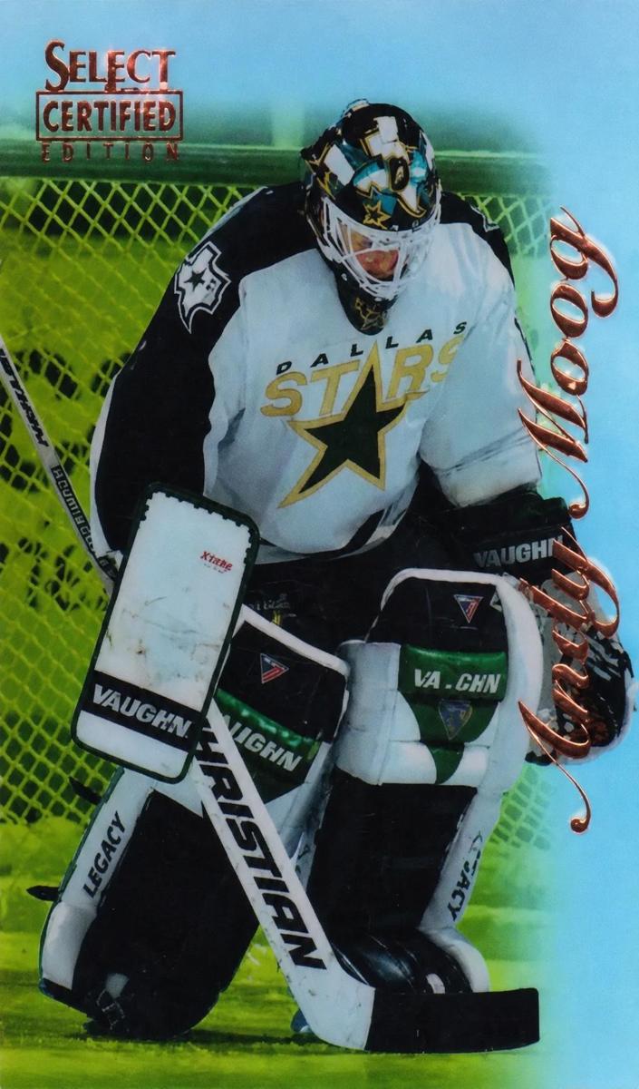 1996 Andy Moog [Mirror Gold] #25
