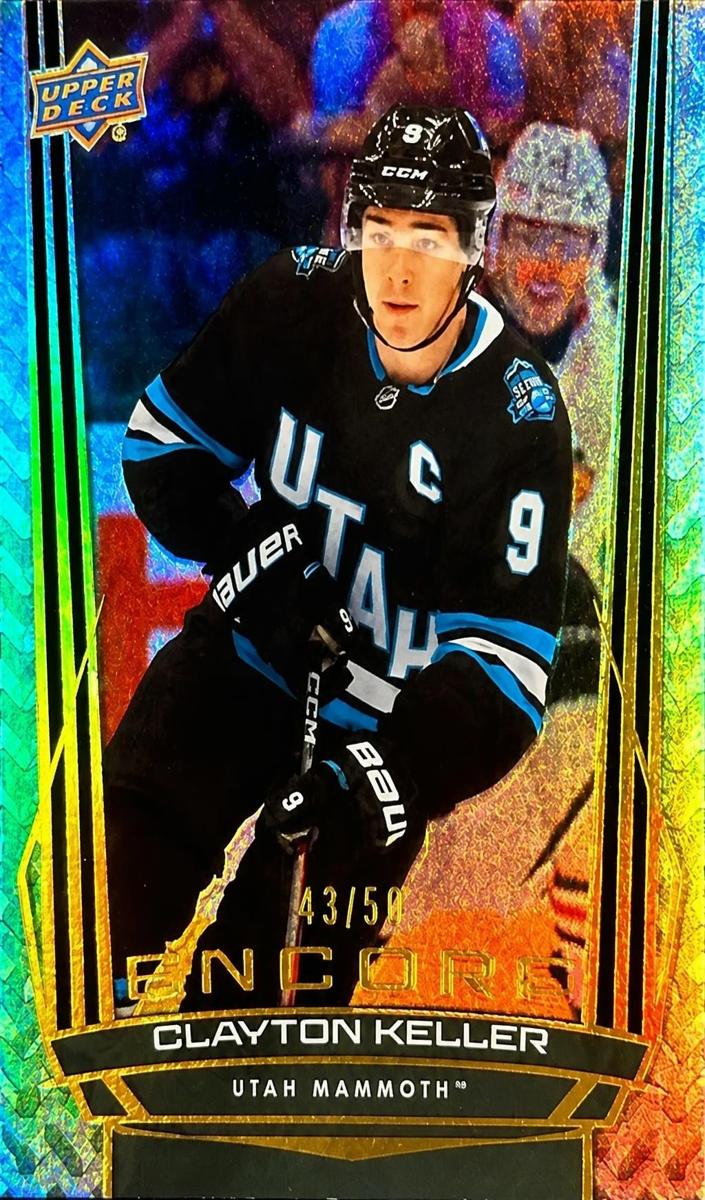 2025 Upper Deck Clayton Keller [Gold] #E-100 card
