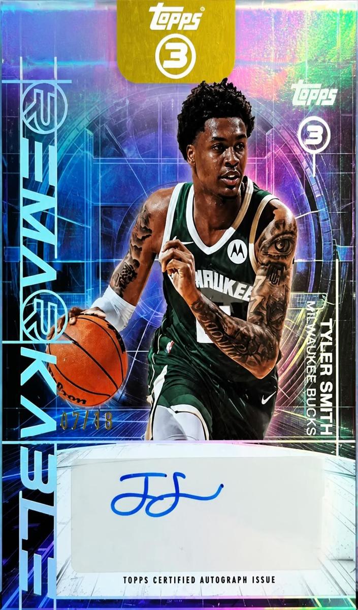 2025 Topps Three Tyler Smith #RM-TS card