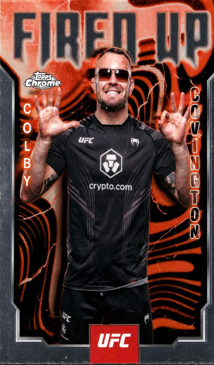 2025 Colby Covington [Orange] #FUP-21