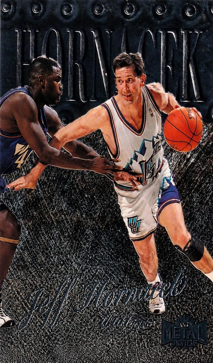 1998 Metal Universe Jeff Hornacek #61 card