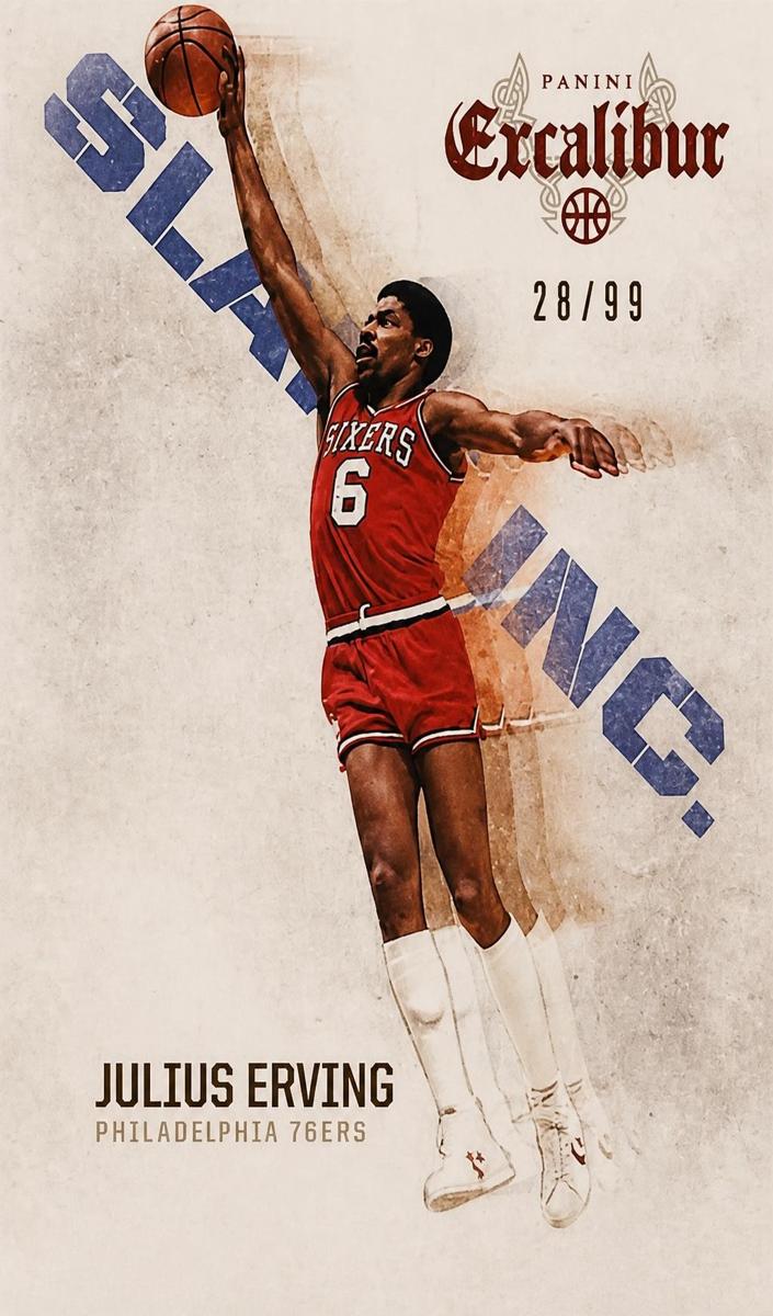 2014 Julius Erving [Blue] #8