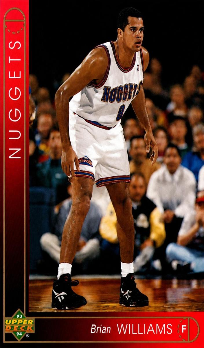 1993 Upper Deck Brian Williams #419 card