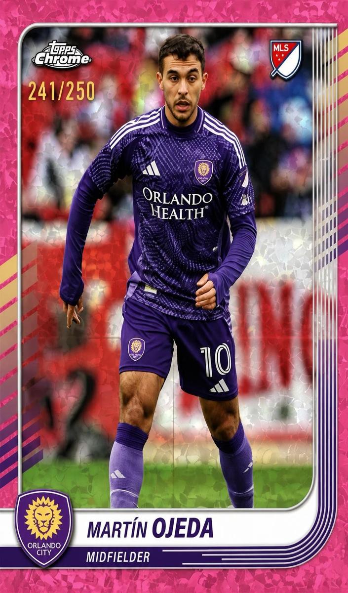 2025 Martin Ojeda [Pink Mini-Diamonds Refractor] #159