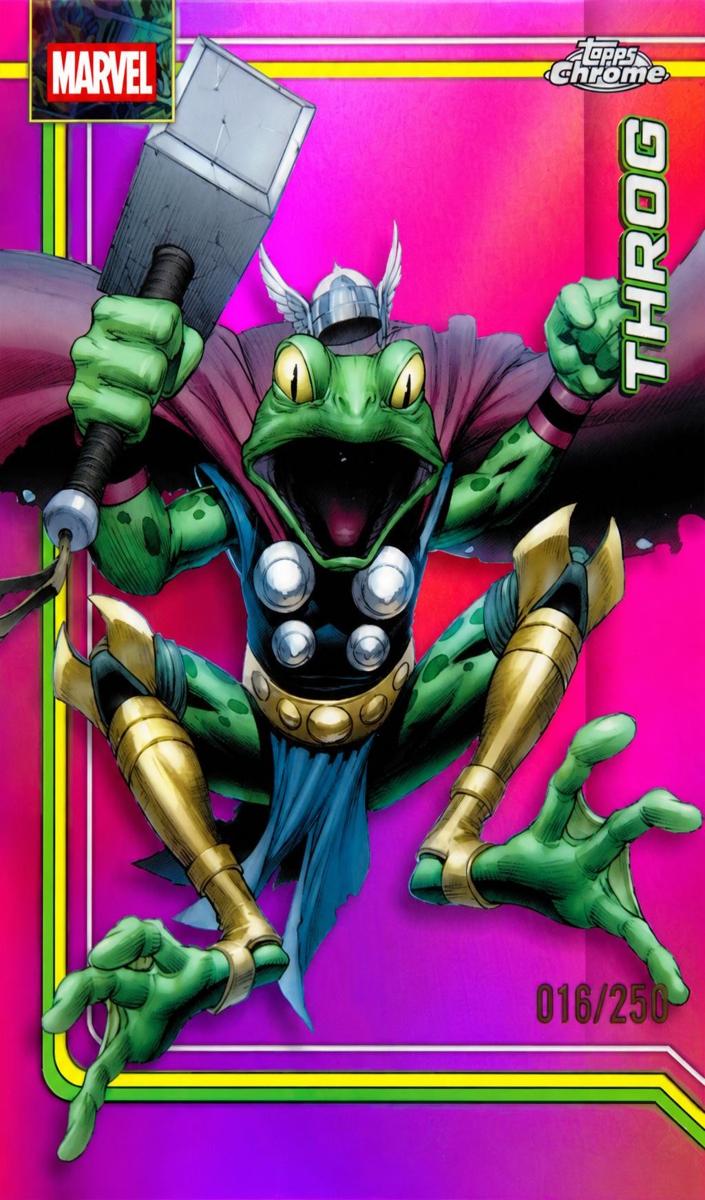 2026 Throg [Purple Shimmer Refractor] #178