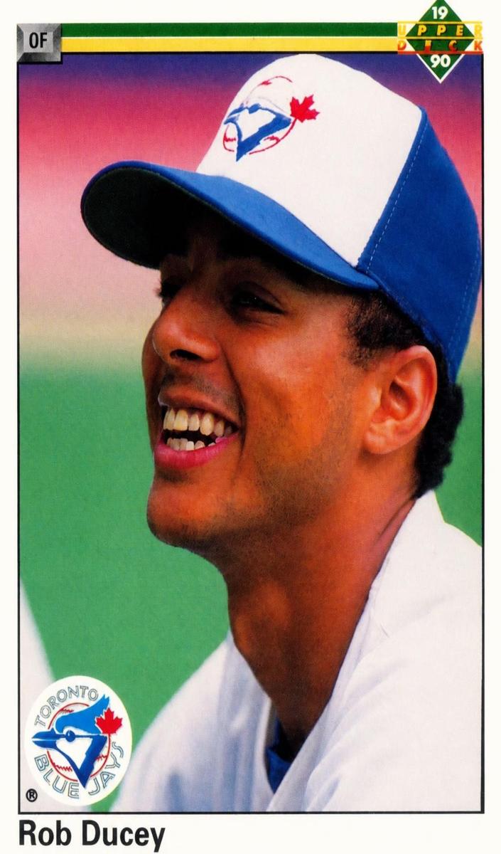 1990 Upper Deck Rob Ducey #464 card