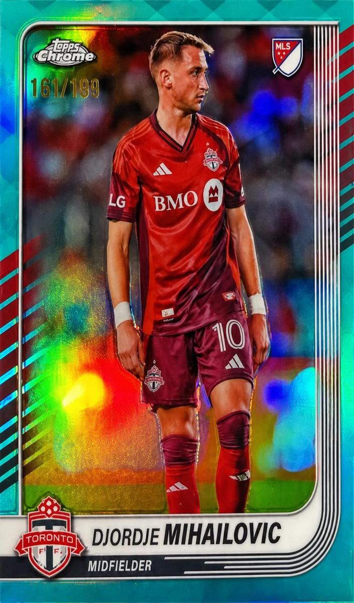 2025 Djordje Mihailovic [Aqua Refractor] #4