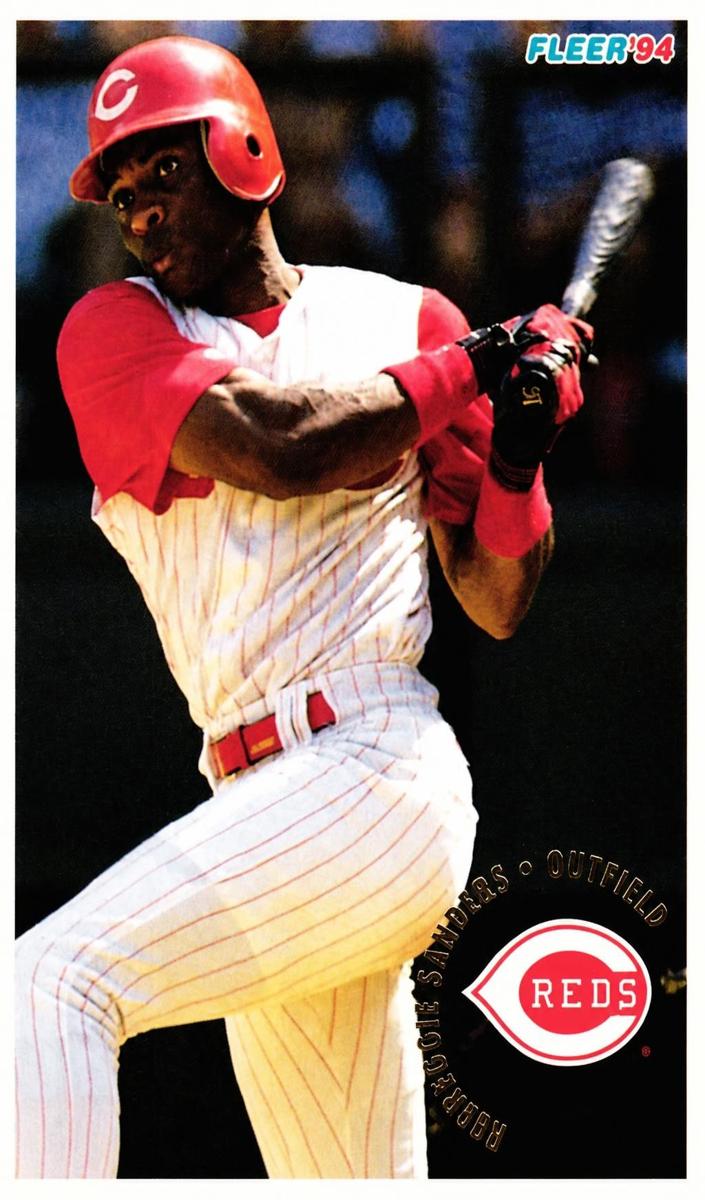 1994 Fleer Reggie Sanders #427 card