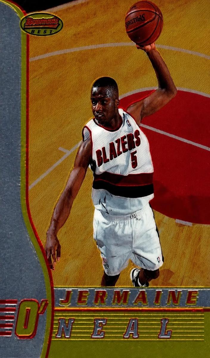 1996 Bowman's Best Jermaine O'Neal #R20 card