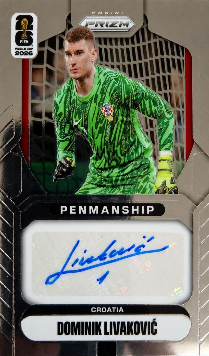 2026 Panini Prizm FIFA World Cup Dominik Livakovic #P-DLC card