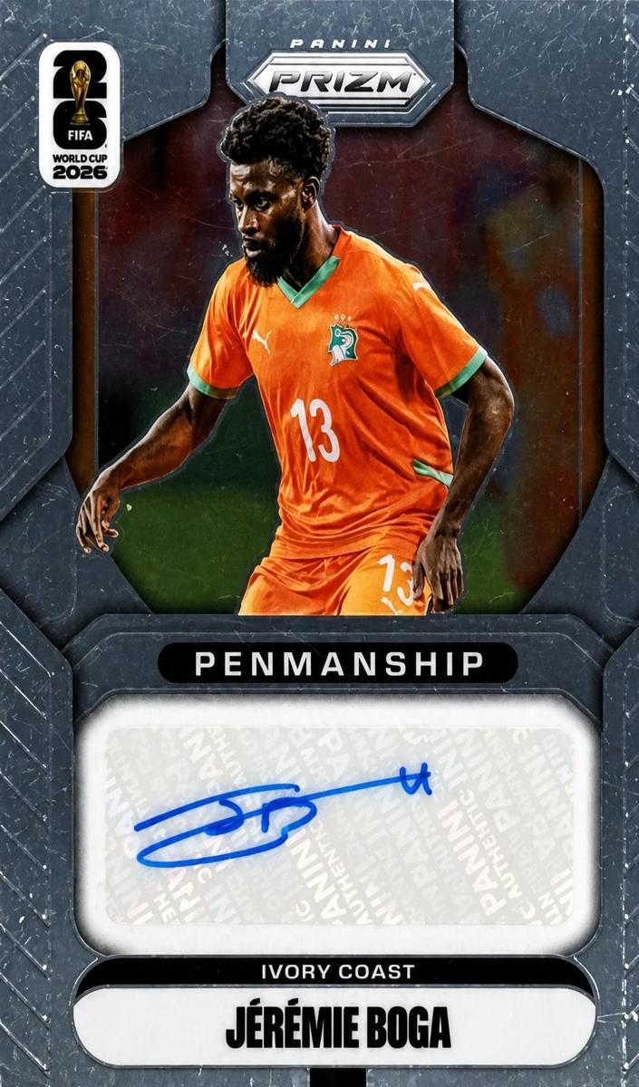 2026 Panini Prizm FIFA World Cup Jeremie Boga #P-JB card