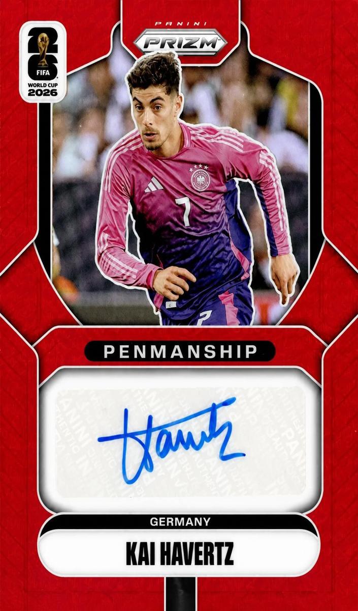 2026 Panini Prizm FIFA World Cup Kai Havertz [Red] #P-KH card