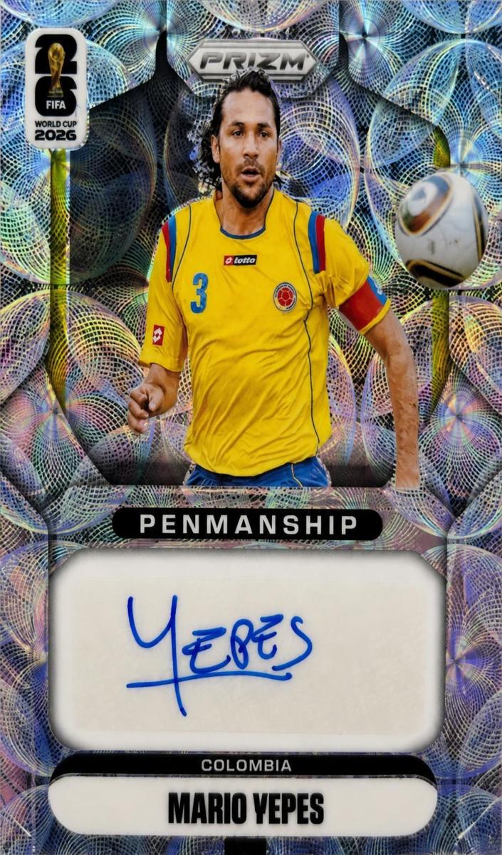 2026 Panini Prizm FIFA World Cup Mario Yepes [Choice] #P-MY card