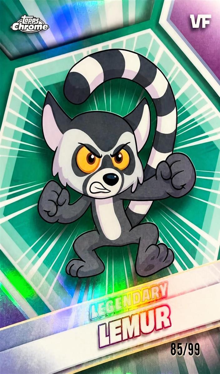 2026 Legendary Lemur [VF Green Refractor] #110