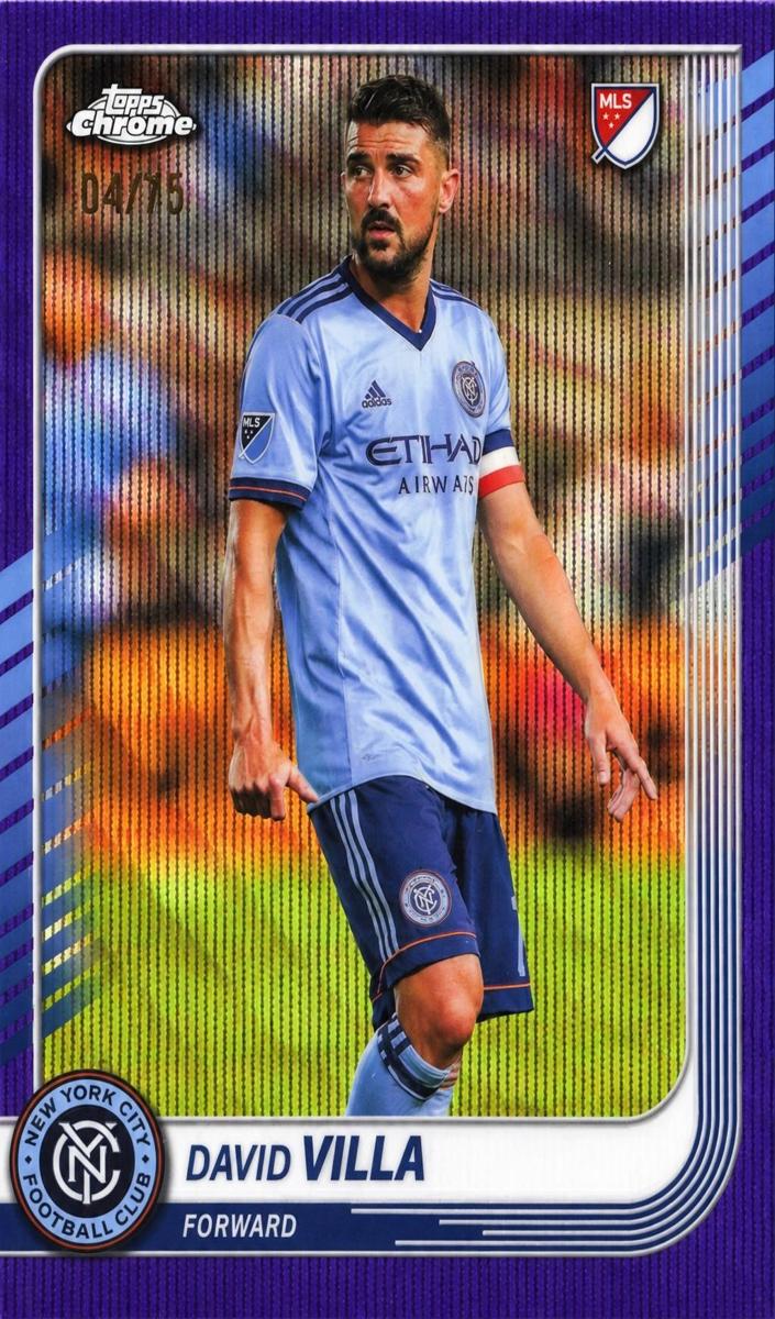 2025 David Villa [Purple Wave Refractor] #7