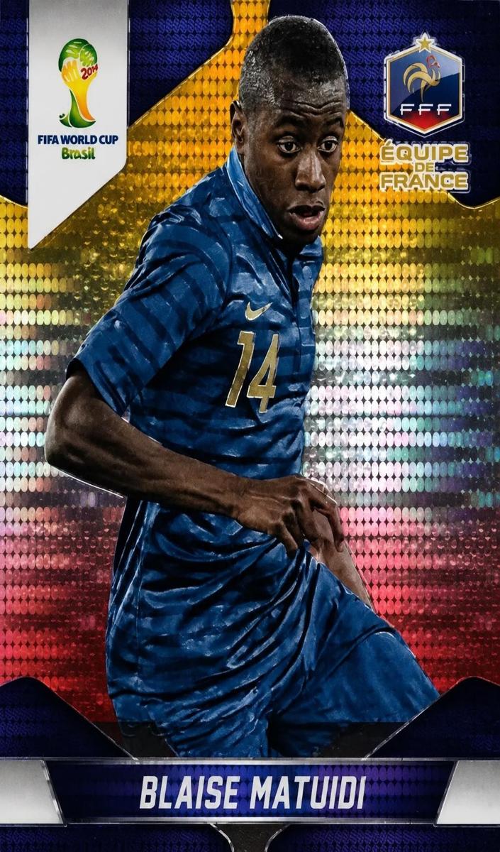 2014 Blaise Matuidi [Yellow and Red Pulsar] #80