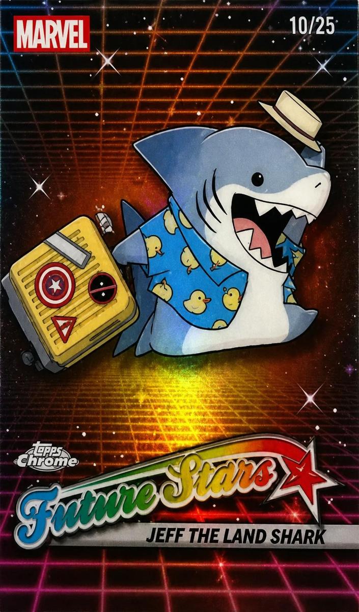 2025 Jeff The Land Shark [Black Refractor] #FS-6