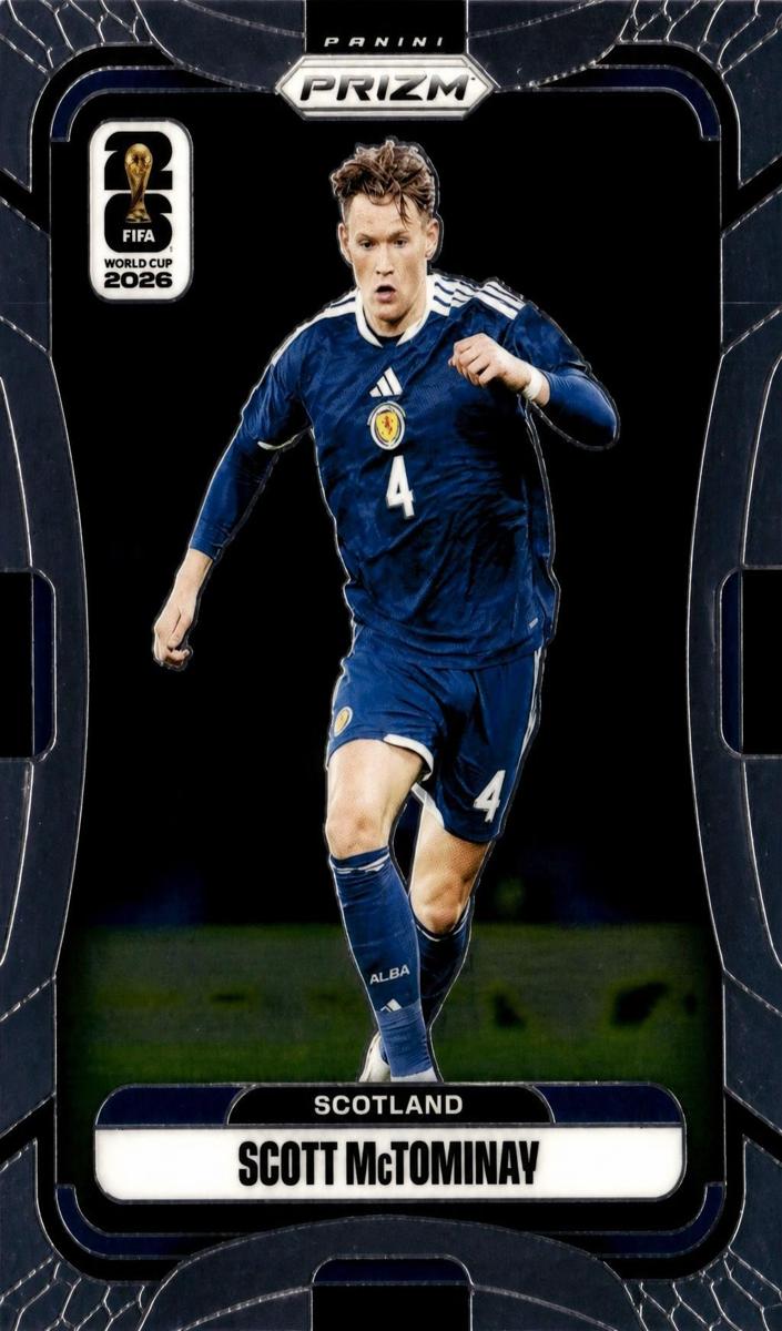 2026 Panini Prizm FIFA World Cup Scott McTominay #393 card