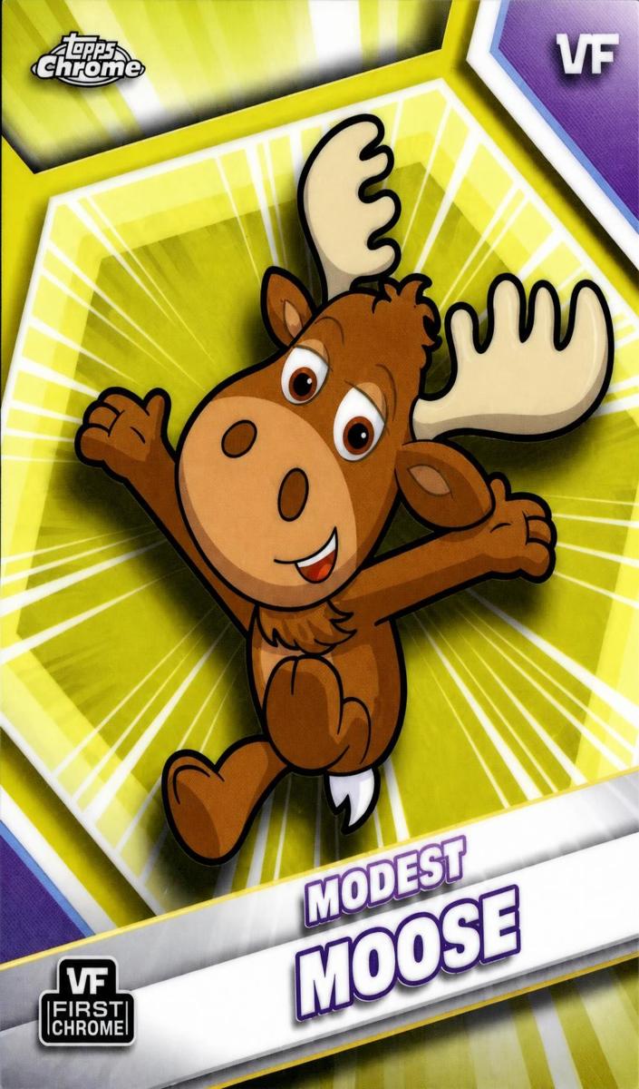 2026 Modest Moose [Yellow Refractor] #122
