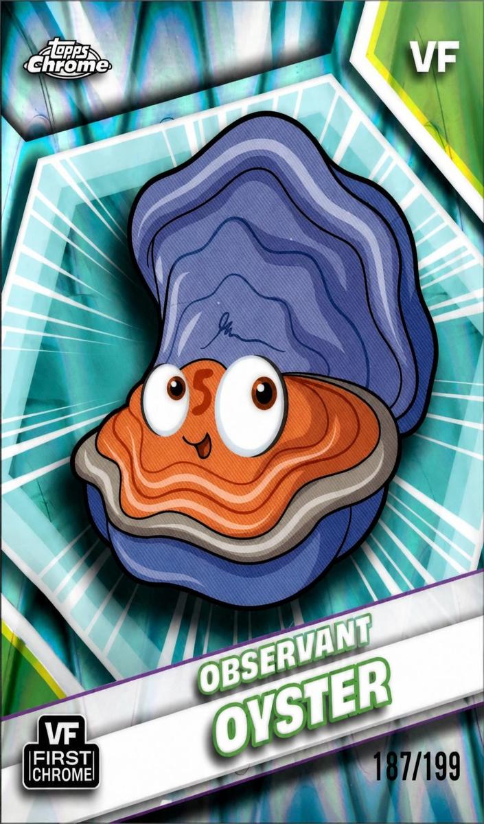 2026 Observant Oyster [Aqua RayWave Refractor] #127