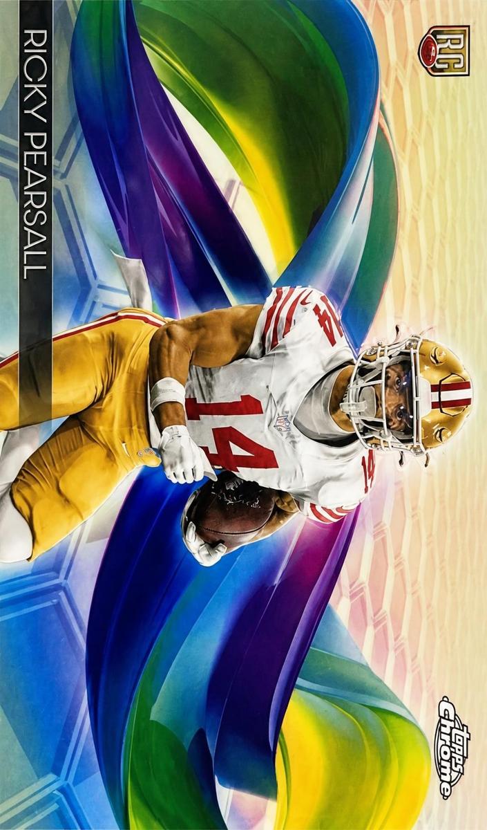 2024 Topps Chrome Helix Ricky Pearsall #H-19 card