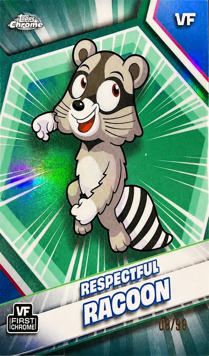 2026 Respectful Racoon [VF Green Refractor] #147