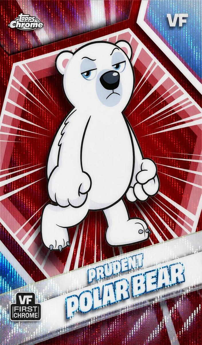 2026 Prudent Polar Bear [Red Wave Refractor] #144