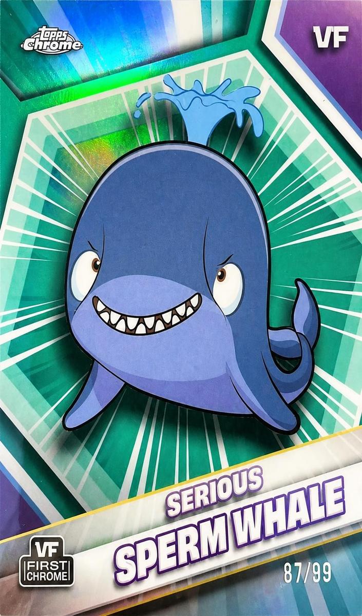 2026 Serious Sperm Whale [VF Green Refractor] #155